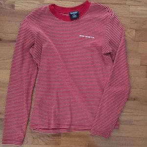 Polo Co striped long sleeve shirt